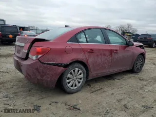 2011 Chevrolet Cruze LT w/1LT with VIN 1G1PF5S90B7282570, listed as a Copart auction lot 43859505 with 131,887 mi miles and Salvage Title. Bid and sale history available at carsss.com. Image 3.