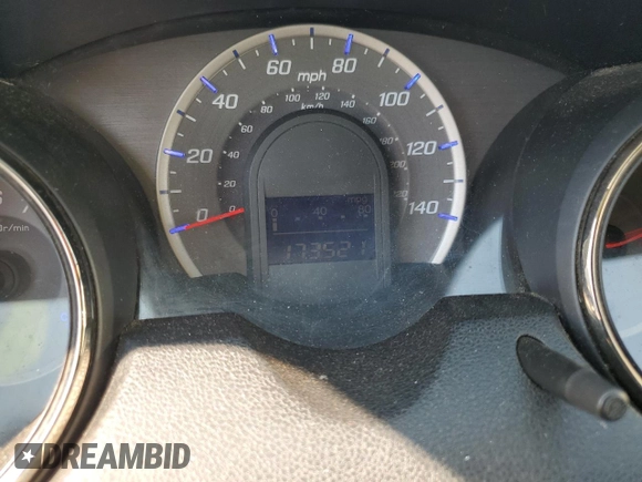 2013 Honda Fit Sport with VIN JHMGE8H57DC072766, listed as a Copart auction lot 42718865 with 173,521 mi miles and Salvage Title. Bid and sale history available at carsss.com. Image 9.