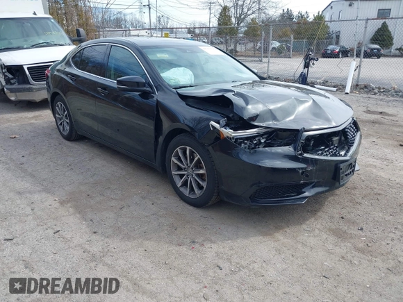 2020 Acura TLX with VIN 19UUB1F34LA012378, listed as a IAAI auction lot 41737171 with 101,420 mi miles and . Bid and sale history available at carsss.com. Image 1.