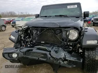 2021 Jeep Wrangler Unlimited Willys with VIN 1C4HJXDM6MW823301, listed as a Copart auction lot 43021265 with 59,707 mi miles and Salvage Title. Bid and sale history available at DreamBid. Image 13.