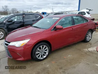 2017 Toyota Camry XLE with VIN 4T1BF1FK0HU623852, listed as a Copart auction lot 50007325 with 122,335 mi miles and Salvage Title. Bid and sale history available at carsss.com. Image 1.