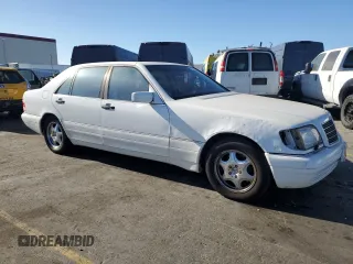 1997 Mercedes-Benz S-Class with VIN WDBGA33G3VA351992, listed as a Copart auction lot 78635674 with 84,302 mi miles and Clean Title. Bid and sale history available at carsss.com. Image 4.