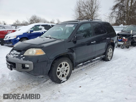 2004 Acura MDX Touring Pkg RES w/Nav with VIN 2HNYD18904H004187, listed as a Copart auction lot 88060245 with 311,630 mi miles and Clean Title. Bid and sale history available at carsss.com. Image 1.