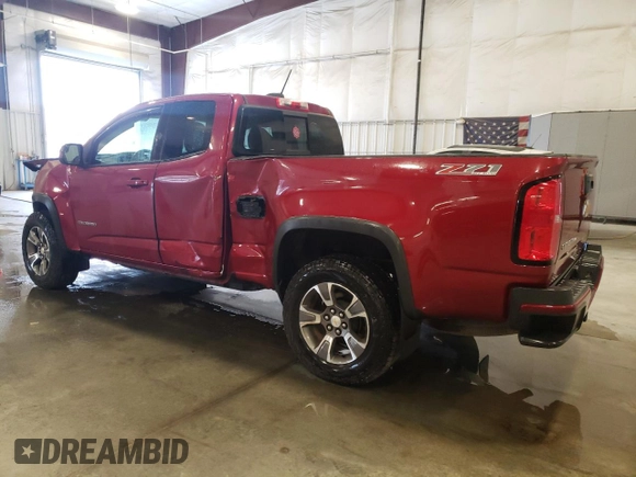 2017 Chevrolet Colorado 4WD Z71 with VIN 1GCHTDEN0H1195822, listed as a Copart auction lot 76868404 with 88,498 mi miles and Salvage Title. Bid and sale history available at carsss.com. Image 2.