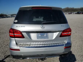 2017 Mercedes-Benz GLS 450 with VIN 4JGDF6EE4HA870245, listed as a Copart auction lot 49975565 with 100,694 mi miles and Salvage Title. Bid and sale history available at DreamBid. Image 6.
