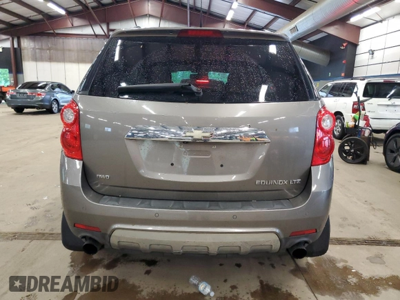 2011 Chevrolet Equinox LTZ z VIN 2CNFLGE52B6441939, wystawiony jako Copart lot #56030665 z przebiegiem 101 638 mil mil oraz Szkoda całkowita • Salvage title. Historia ofert i sprzedaży dostępna na DreamBid. Obrazek 6.