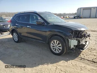 2017 Nissan Rogue SL with VIN JN8AT2MV3HW260466, listed as a Copart auction lot 48997055 with 75,714 mi miles and Salvage Title. Bid and sale history available at carsss.com. Image 4.