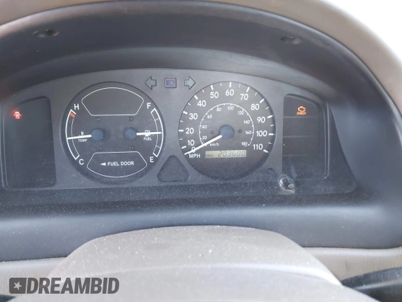 1999 Toyota Corolla VE with VIN 2T1BR12E0XC103688, listed as a IAAI auction lot 41938086 with 203,600 mi miles and . Bid and sale history available at DreamBid. Image 7.