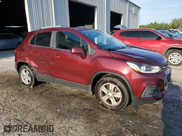 2017 Chevrolet Trax LT with VIN 3GNCJLSB1HL130305, listed as a Copart auction lot 53644595 with 97,128 mi miles and Salvage Title. Bid and sale history available at carsss.com. Image 4.