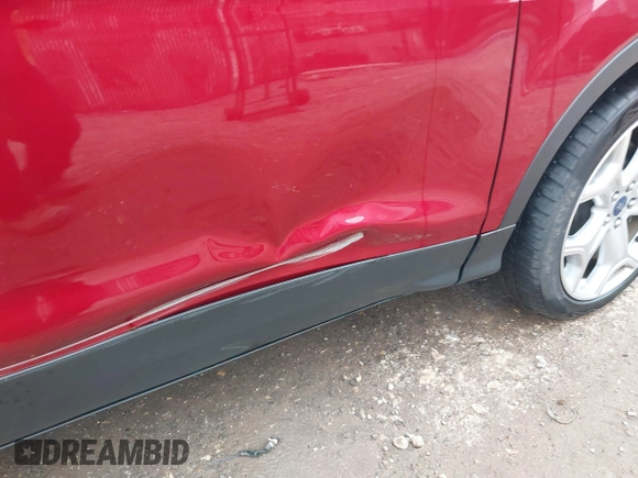 2017 Ford Escape Titanium with VIN 1FMCU0J94HUB01914, listed as a IAAI auction lot 41509707 with 55,827 mi miles. Bid and sale history available at carsss.com. Image 19.
