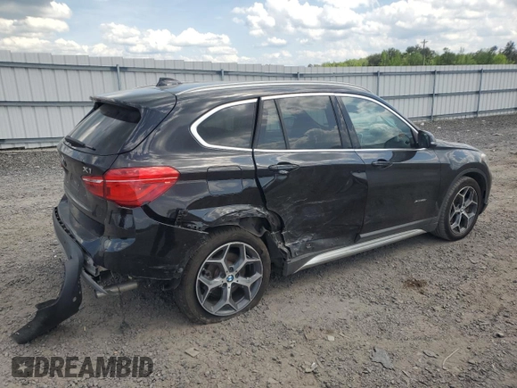 2017 BMW X1 xDrive28i with VIN WBXHT3C39H5F81200, listed as a Copart auction lot 55304485 with 88,948 mi miles and Salvage Title. Bid and sale history available at DreamBid. Image 3.