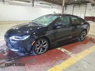 2016 Chrysler 200 S z VIN 1C3CCCBG9GN122468, wystawiony jako Copart lot #54437125 z przebiegiem 115 160 mil mil oraz Szkoda całkowita • Salvage title. Historia ofert i sprzedaży dostępna na DreamBid. Obrazek 1.