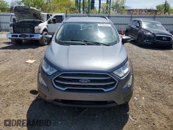 2018 Ford EcoSport SE z VIN MAJ6P1UL7JC192460, wystawiony jako Copart lot #56304555 z przebiegiem 51 878 mil mil oraz Szkoda całkowita • Salvage title. Historia ofert i sprzedaży dostępna na DreamBid. Obrazek 5.