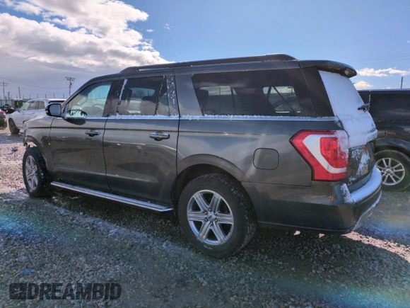 2021 Ford Expedition Max XLT with VIN 1FMJK1JT7MEA37984, listed as a Copart auction lot 43657695 with 38,259 mi miles and Salvage Title. Bid and sale history available at DreamBid. Image 2.