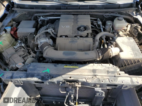 2022 Nissan Frontier S with VIN 1N6ED1EJXNN615051, listed as a Copart auction lot 54956615 with 46,826 mi miles and Salvage title. Bid and sale history available at DreamBid. Image 11.
