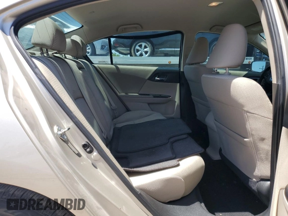 2015 Honda Accord LX with VIN 1HGCR2F39FA163007, listed as a Copart auction lot 53142665 with 63,530 mi miles and Salvage Title. Bid and sale history available at carsss.com. Image 10.