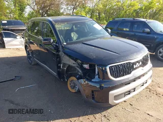 2024 Kia Telluride EX X-Line with VIN 5XYP3DGCXRG505581, listed as a IAAI auction lot 42139087 with 15,454 mi miles and . Bid and sale history available at DreamBid. Image 1.