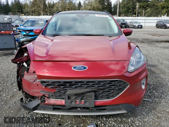 2021 Ford Escape SEL with VIN 1FMCU9H9XMUA36118, listed as a Copart auction lot 48482315 with 94,018 mi miles and Salvage Title. Bid and sale history available at DreamBid. Image 5.