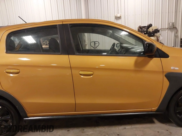 2023 Mitsubishi Mirage Black Edition with VIN ML32AWHJ0PH001038, listed as a IAAI auction lot 41914364 with 25,165 mi miles and . Bid and sale history available at DreamBid. Image 14.