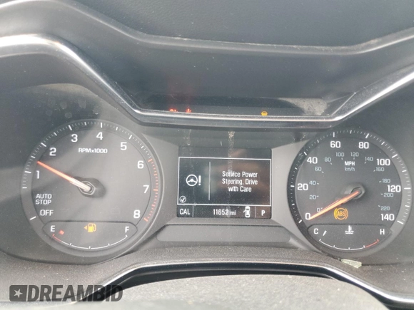 2023 Chevrolet TrailBlazer LT with VIN KL79MPS23PB078741, listed as a Copart auction lot 55104555 with 11,652 mi miles and Salvage Title. Bid and sale history available at DreamBid. Image 9.