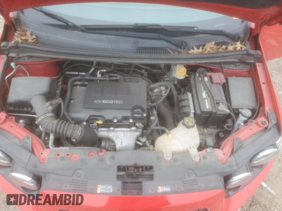 2014 Chevrolet Sonic LT with VIN 1G1JC6SB1E4196455, listed as a Copart auction lot 44398885 with 59,348 mi miles and Salvage Title. Bid and sale history available at carsss.com. Image 13.