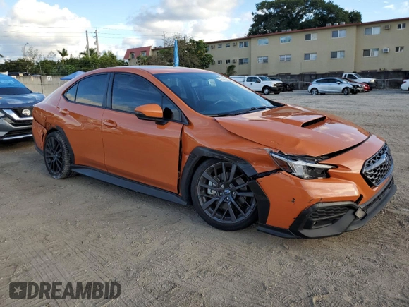 2022 Subaru WRX Limited with VIN JF1VBAL69N9033528, listed as a Copart auction lot 75193383 with 12,773 mi miles. Bid and sale history available at carsss.com. Image 4.