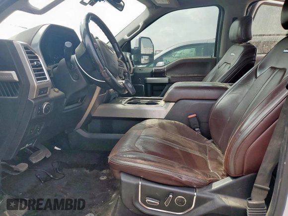 2017 Ford F-250 Lariat with VIN 1FT7W2BT7HEE41901, listed as a Copart auction lot 55635425 with 233,769 mi miles and Salvage title. Bid and sale history available at DreamBid. Image 7.