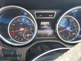 2017 Mercedes-Benz GLS 450 with VIN 4JGDF6EE3HA883469, listed as a Copart auction lot 46098445 with 136,804 mi miles and Salvage Title. Bid and sale history available at DreamBid. Image 9.
