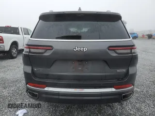 2021 Jeep Grand Cherokee Overland with VIN 1C4RJJDGXM8153204, listed as a Copart auction lot 85214754 with 41,478 mi miles and Salvage title. Bid and sale history available at DreamBid. Image 6.