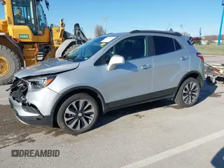 2021 Buick Encore Preferred with VIN KL4CJESM4MB368967, listed as a IAAI auction lot 41807782 with 32,130 mi miles. Bid and sale history available at carsss.com. Image 2.
