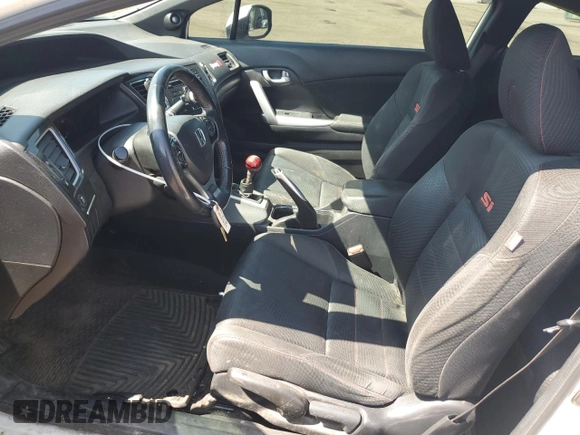 2013 Honda Civic Si with VIN 2HGFG4A56DH705475, listed as a Copart auction lot 61443235 with 156,656 mi miles and Salvage title. Bid and sale history available at DreamBid. Image 7.