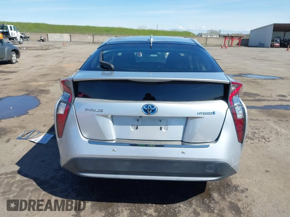 2018 Toyota Prius Two with VIN JTDKARFU6J3554096, listed as a IAAI auction lot 41856090 with 129,873 mi miles. Bid and sale history available at carsss.com. Image 17.