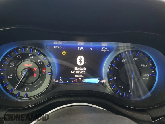 2015 Chrysler 300 with VIN 2C3CCAGG3FH908903, listed as a Copart auction lot 48809095 with 109,850 mi miles and Salvage Title. Bid and sale history available at carsss.com. Image 9.