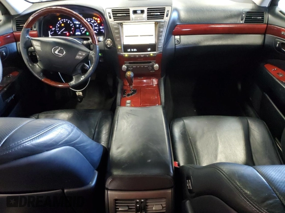 2011 Lexus LS 460 with VIN JTHCL5EF7B5009281, listed as a Copart auction lot 62846505 with 200,372 mi miles and Clean title. Bid and sale history available at DreamBid. Image 8.