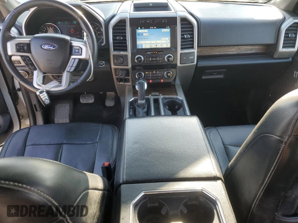 2018 Ford F-150 XL with VIN 1FTEW1EG7JFC17527, listed as a Copart auction lot 50930195 with 130,661 mi miles and Salvage title. Bid and sale history available at DreamBid. Image 8.