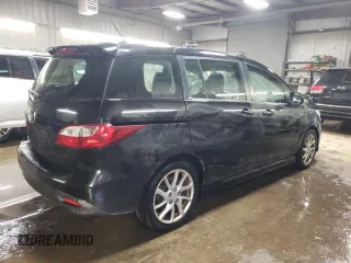 2012 Mazda 5 Touring with VIN JM1CW2CLXC0114623, listed as a Copart auction lot 52036475 with 149,589 mi miles and Salvage Title. Bid and sale history available at DreamBid. Image 3.