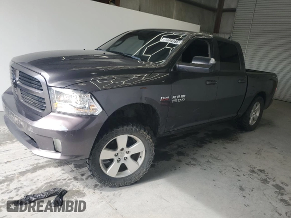 2016 Ram 1500 Sport with VIN 1C6RR7MT7GS100063, listed as a Copart auction lot 59121215 with 121,126 mi miles and Clean title. Bid and sale history available at DreamBid. Image 1.