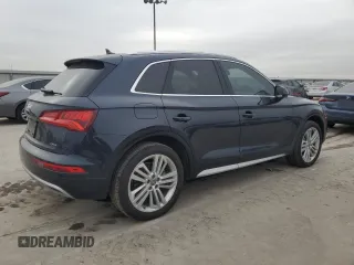 2019 Audi Q5 Premium Plus with VIN WA1BNAFY7K2033026, listed as a Copart auction lot 45955385 with 16,657 mi miles and Salvage Title. Bid and sale history available at carsss.com. Image 3.