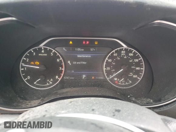 2016 Nissan Maxima SR z VIN 1N4AA6AP8GC430809, wystawiony jako Copart lot #55086185 z przebiegiem 5 747 mil mil oraz Nie do naprawy • Non repairable. Historia ofert i sprzedaży dostępna na DreamBid. Obrazek 9.