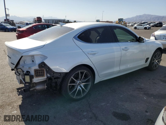 2022 Genesis G70 3.3T с VIN KMTG54TE7NU088173, выставлен на аукционе Copart как лот 52616255 с пробегом 24 372 миль миль и Списание • Salvage title. История ставок и продаж доступна на DreamBid. Изображение 3.