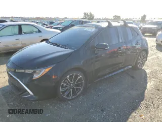 2020 Toyota Corolla Hatchback XSE with VIN JTNC4RBE7L3099400, listed as a Copart auction lot 82152384 with 60,695 mi miles and Salvage Title. Bid and sale history available at carsss.com. Image 1.