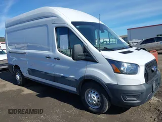 2023 Ford Transit Cargo with VIN 1FTBR2X84PKB37947, listed as a IAAI auction lot 41750849 with 58,114 mi miles and . Bid and sale history available at DreamBid. Image 1.
