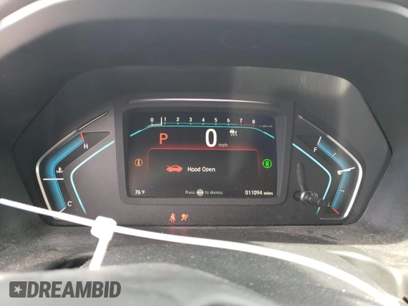 2024 Honda Odyssey Touring with VIN 5FNRL6H84RB024909, listed as a Copart auction lot 56226255 with 11,094 mi miles and Salvage title. Bid and sale history available at DreamBid. Image 9.