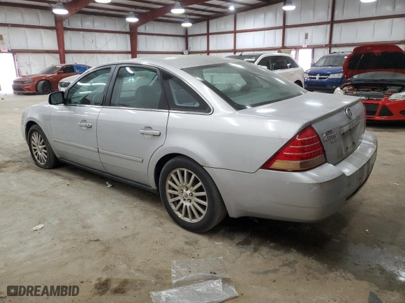 2005 Mercury Montego Premier with VIN 1MEHM42115G604819, listed as a Copart auction lot 47987065 with 90,965 mi miles and Clean Title. Bid and sale history available at carsss.com. Image 2.