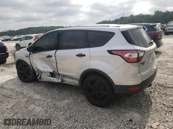 2017 Ford Escape S with VIN 1FMCU0F74HUE01752, listed as a Copart auction lot 57071705 with 97,675 mi miles and Salvage title. Bid and sale history available at DreamBid. Image 2.