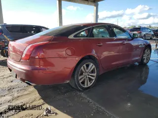 2011 Jaguar XJ with VIN SAJWA1CB4BLV07268, listed as a Copart auction lot 46994555 with 102,432 mi miles and Salvage title. Bid and sale history available at DreamBid. Image 3.