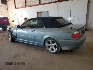 2004 BMW 3 Series 325Ci with VIN WBABW33424PG98566, listed as a Copart auction lot 45933875 with 92,577 mi miles and Salvage Title. Bid and sale history available at carsss.com. Image 2.