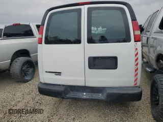 2010 Chevrolet Express Cargo Van with VIN 1GCUGADX3A1128464, listed as a Copart auction lot 83907624 with 318,868 mi miles and Salvage Title. Bid and sale history available at carsss.com. Image 6.