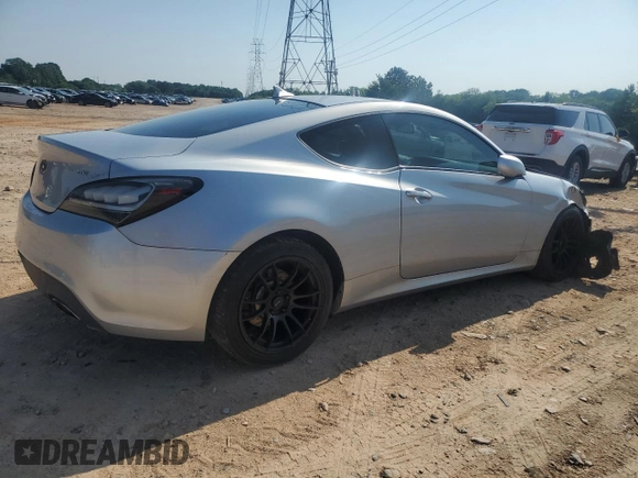 2013 Hyundai Genesis Coupe 2.0T with VIN KMHHT6KD4DU084167, listed as a Copart auction lot 60564035 with 177,235 mi miles and Salvage title. Bid and sale history available at DreamBid. Image 3.