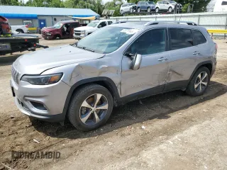 2019 Jeep Cherokee Limited with VIN 1C4PJMDXXKD253526, listed as a Copart auction lot 58579965 with 116,013 mi miles and Salvage title. Bid and sale history available at DreamBid. Image 1.